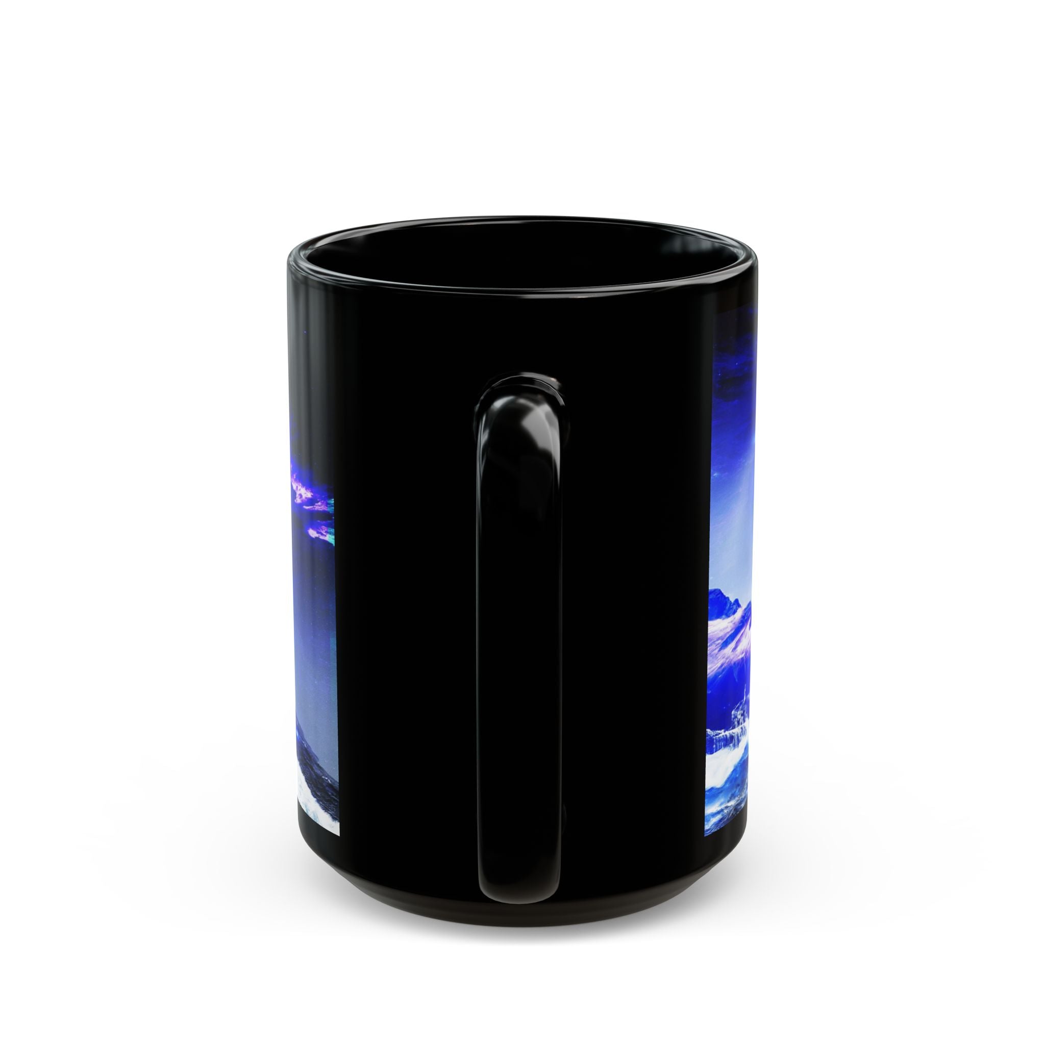 Amethyst Sapphire Serenity Bay Dreams Black Mug