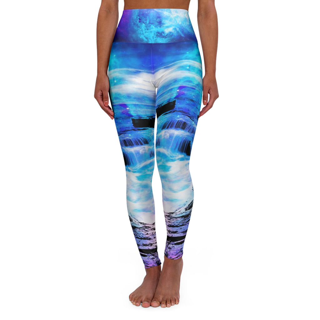 Creation's Heaven Majical Sea Dreams High Waisted Yoga Leggings