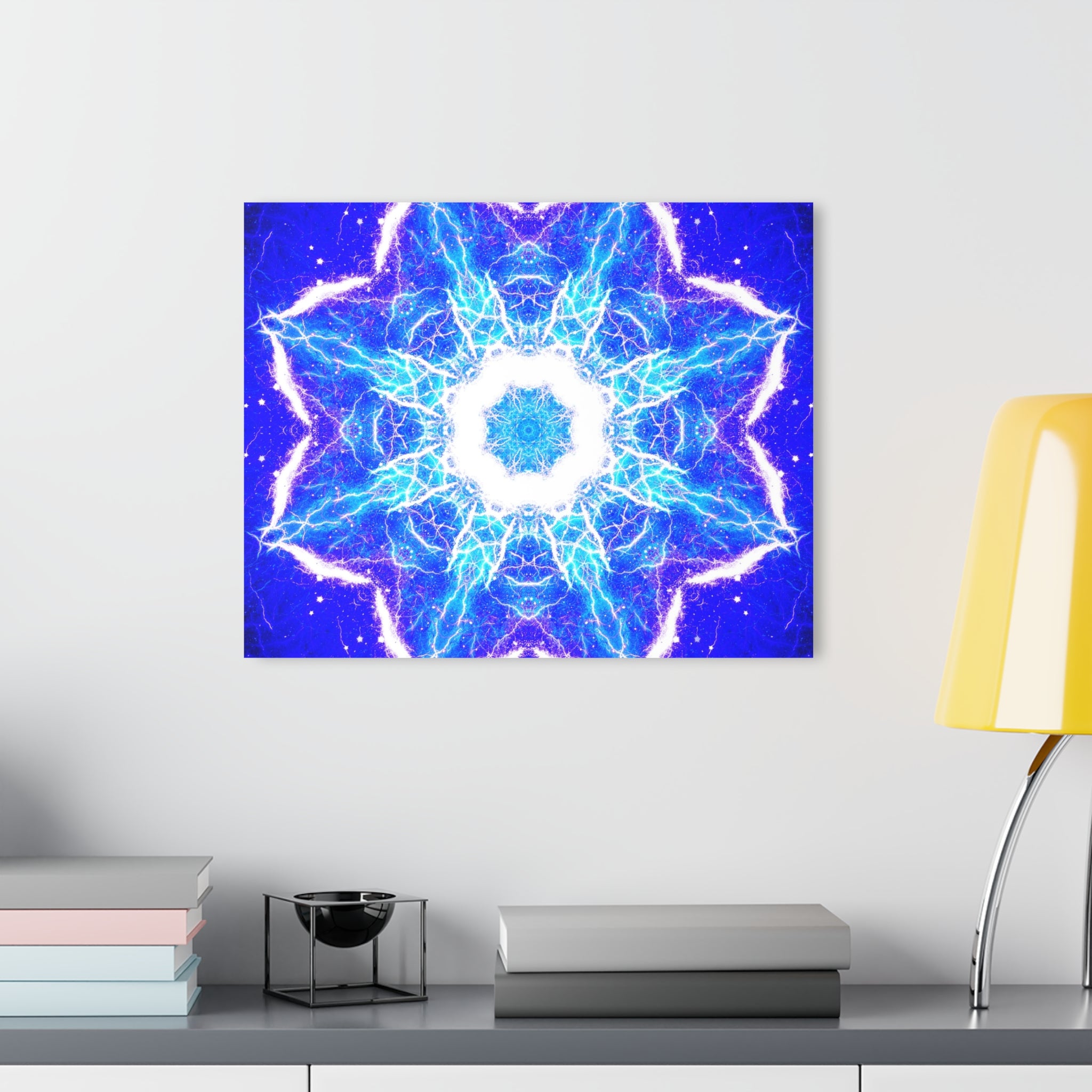 Katerina's Mandala of Dragon Fire Desires (French Cleat Hanging)