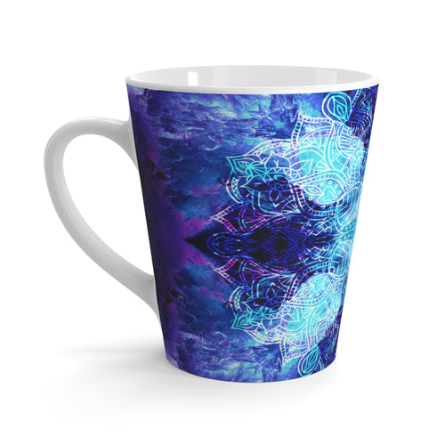Amen Jin's Dragon's Gate Om Meditations Latte Mug
