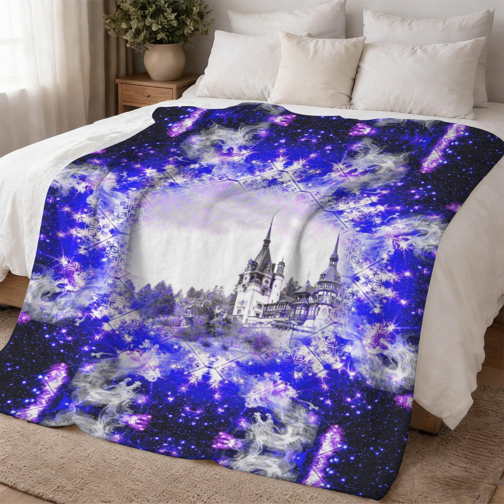 Katerina's Psyche Desires Dragoness Dreams Sherpa Fleece Blanket 60" x 80" | Ships from USA