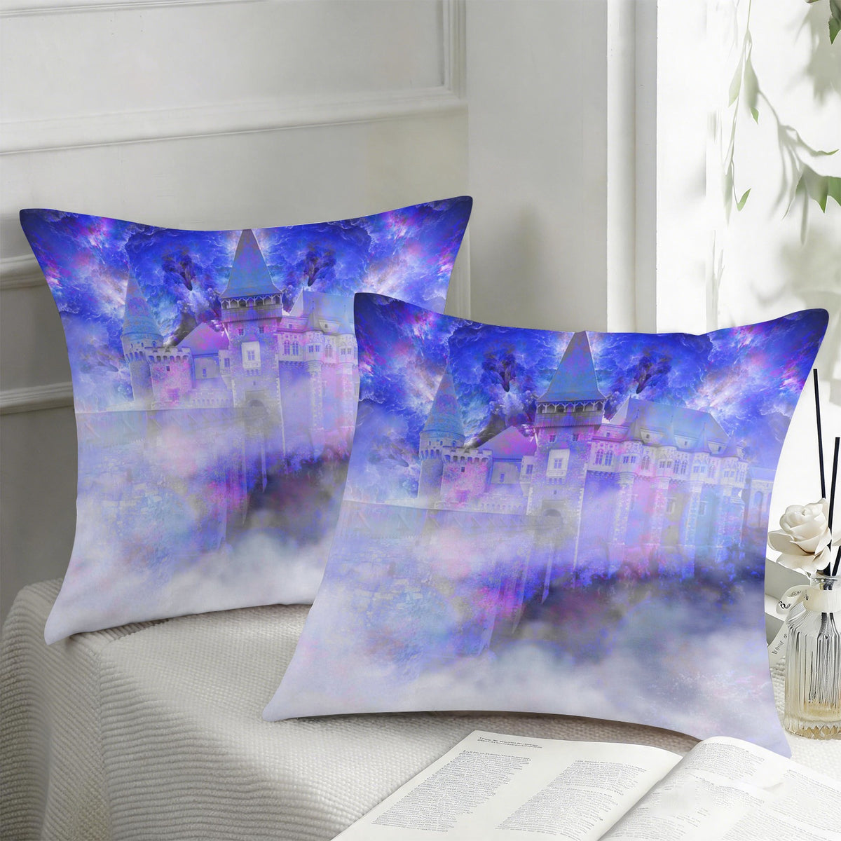 Katerina's I Will Come Again Translyvanian Desires Custom Pillow Cases 18" x 18" (2-Pack) | Ships from USA