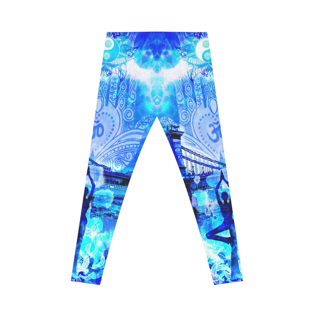 Amen Jin's Blue Sun Budapest Meditations Women's Casual Leggings