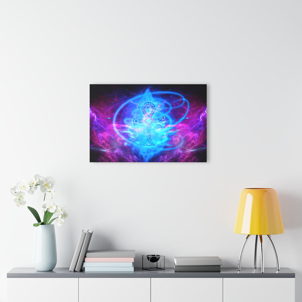 Amethyst Ankh Dreams Acrylic Prints (French Cleat Hanging)
