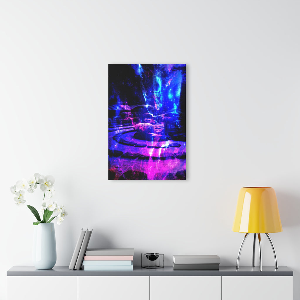 Amethyst Tranquil Garden Dreams Acrylic Prints (French Cleat Hanging)