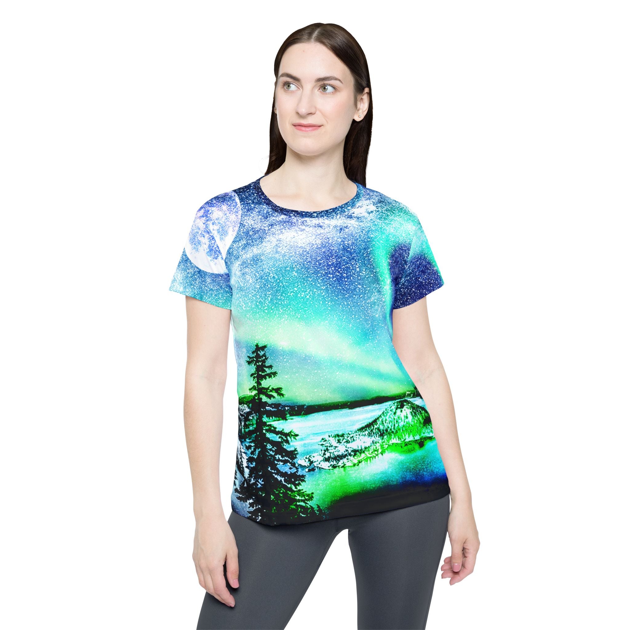 Katerina's Noel Yule Night Dreams Women's Sports Jersey