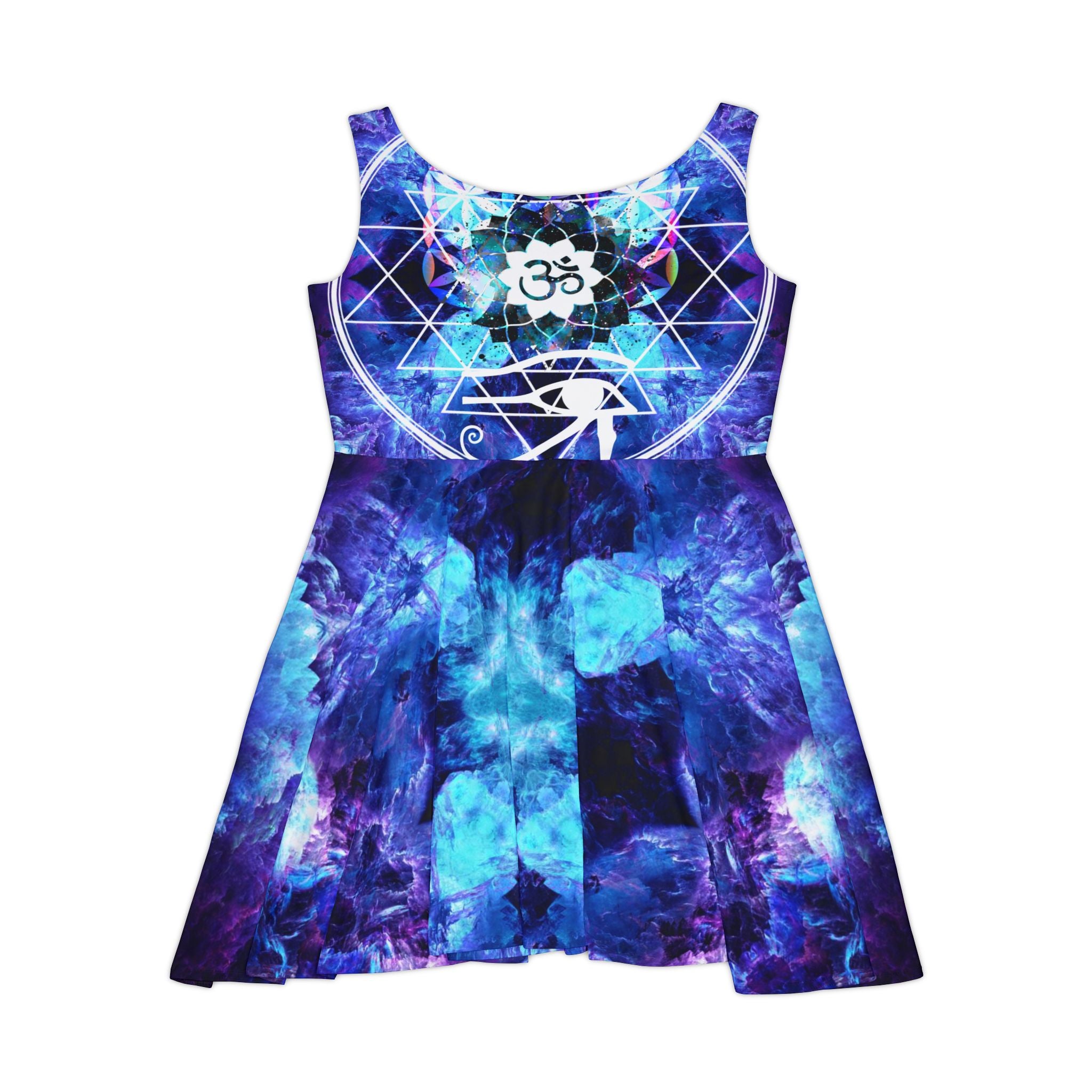 Amen Jin's Dragon's Gate Fairy Om Meditations Women's Skater Dress