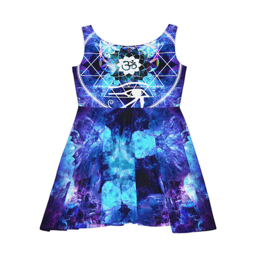 Amen Jin's Dragon's Gate Fairy Om Meditations Women's Skater Dress