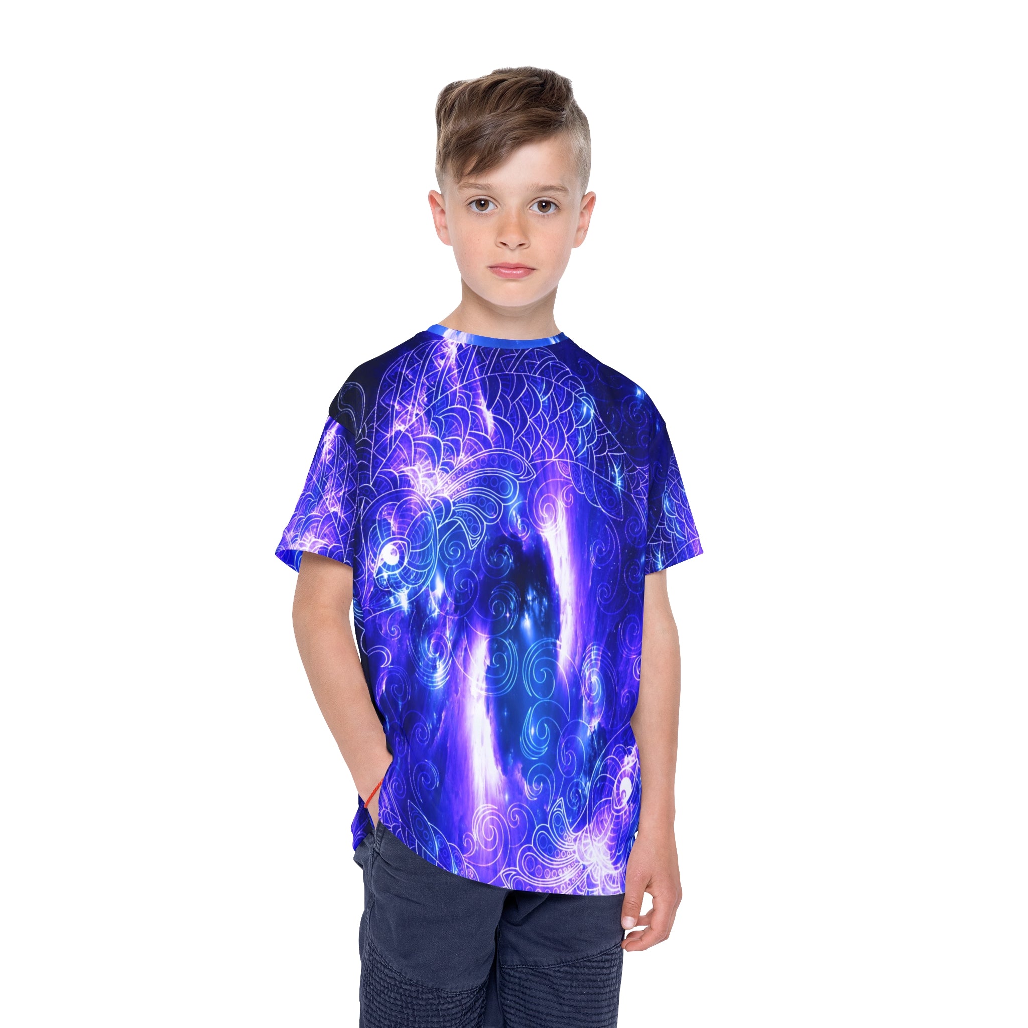 Amethyst Sapphire Koi Dreams Kids Sports Jersey