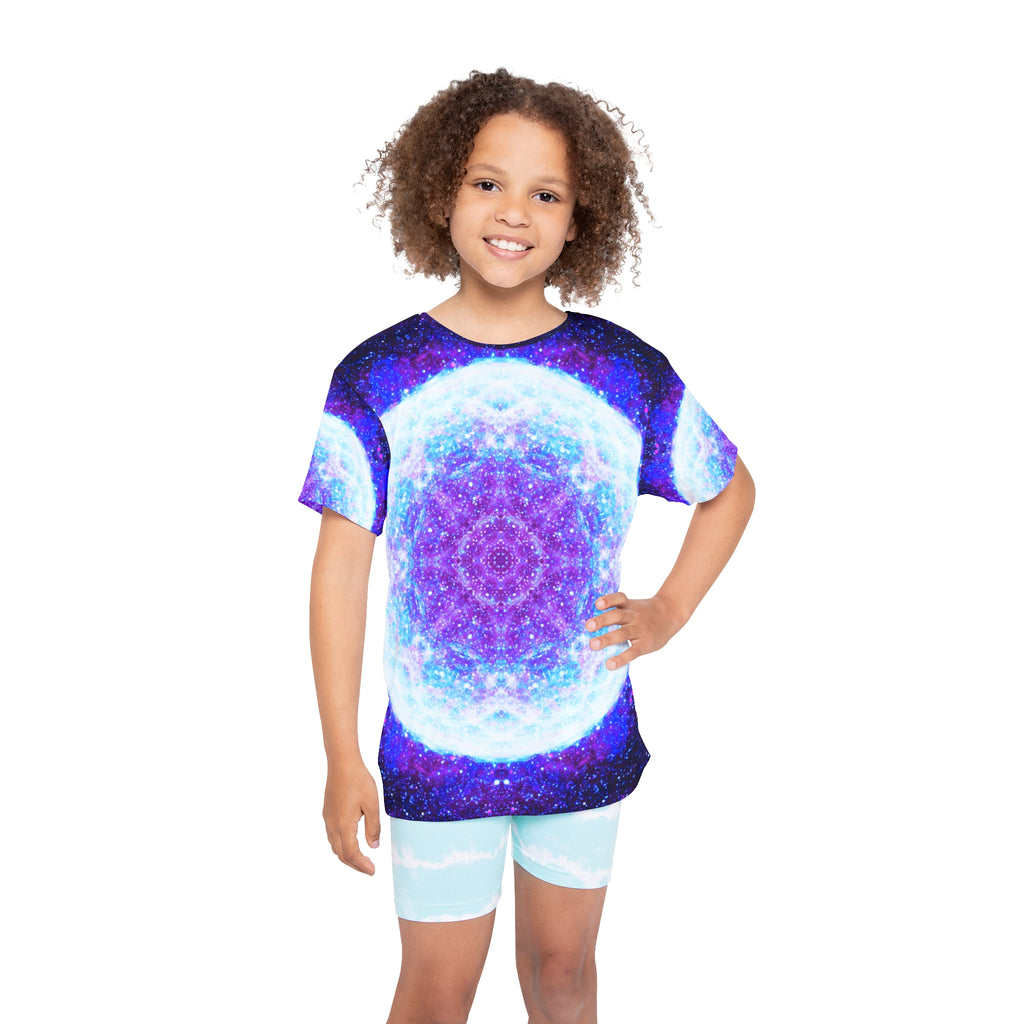 Amen Jin's As the Dark Against My Halo Desires Kids Sports Jersey