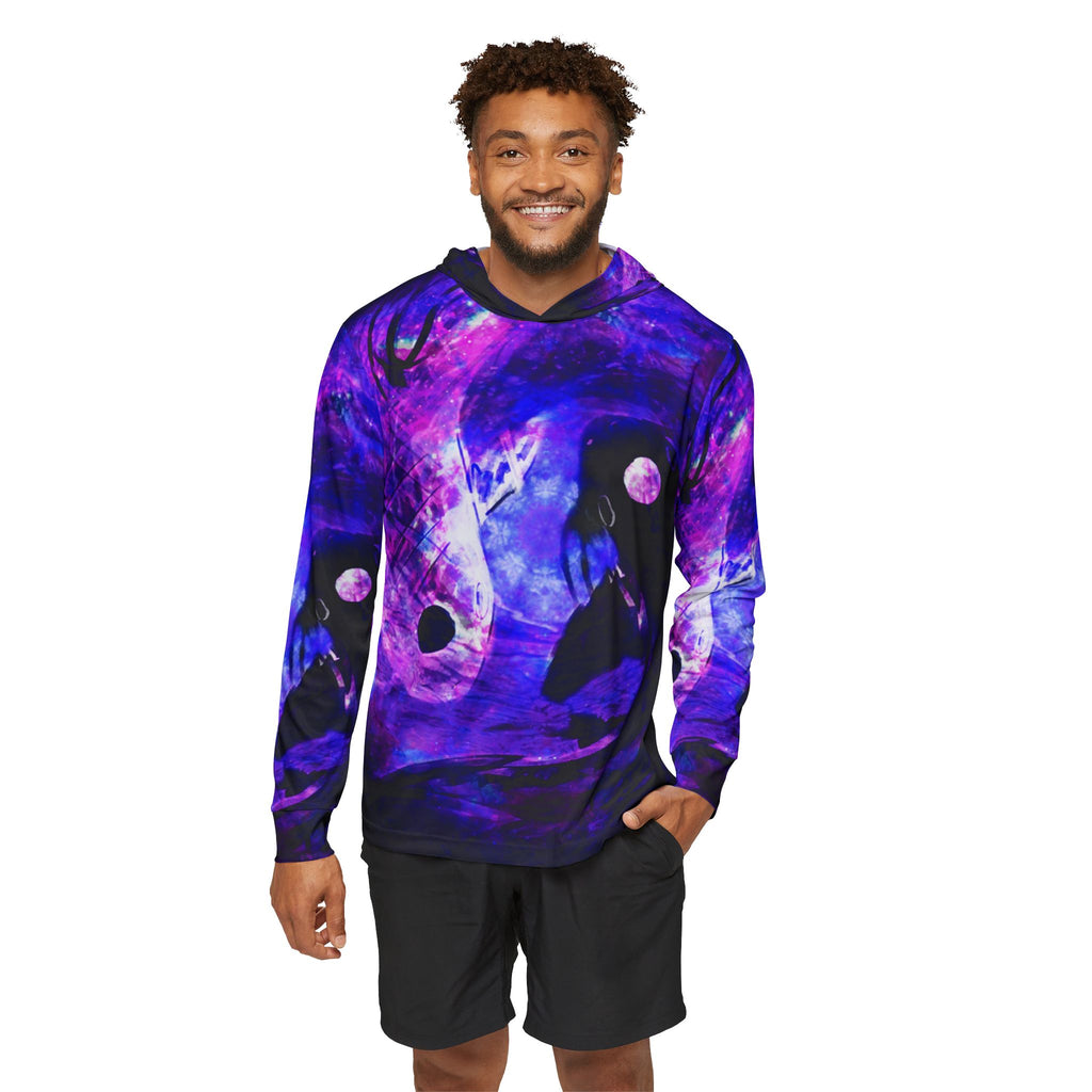 Ajna Koi Desires Men's Sports Warmup Hoodie