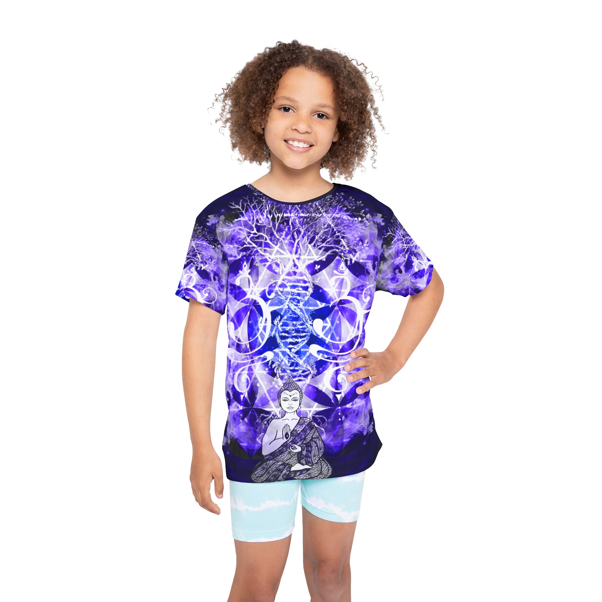 Katerina's We Will Go Home Buddha Meditations Kids Sports Jersey