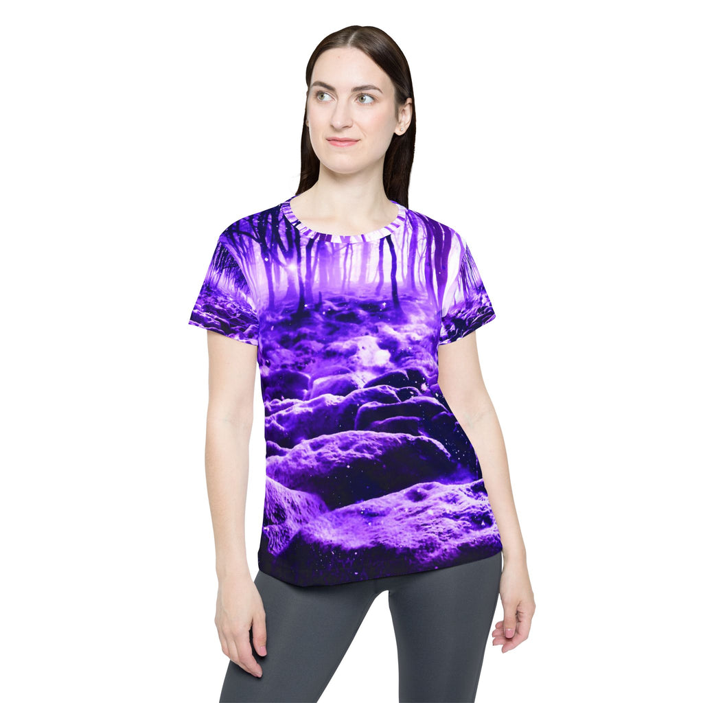 Clearing in the Forest Dreams Women's Sports Jersey