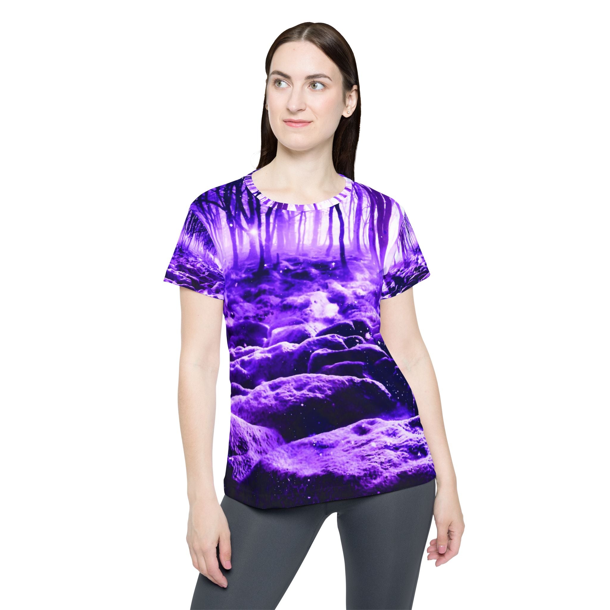 Clearing in the Forest Dreams Women's Sports Jersey