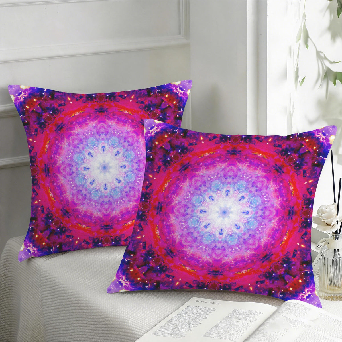 Katerina's Citadel Desires Custom Pillow Cases 18" x 18" (2-Pack) | Ships from USA