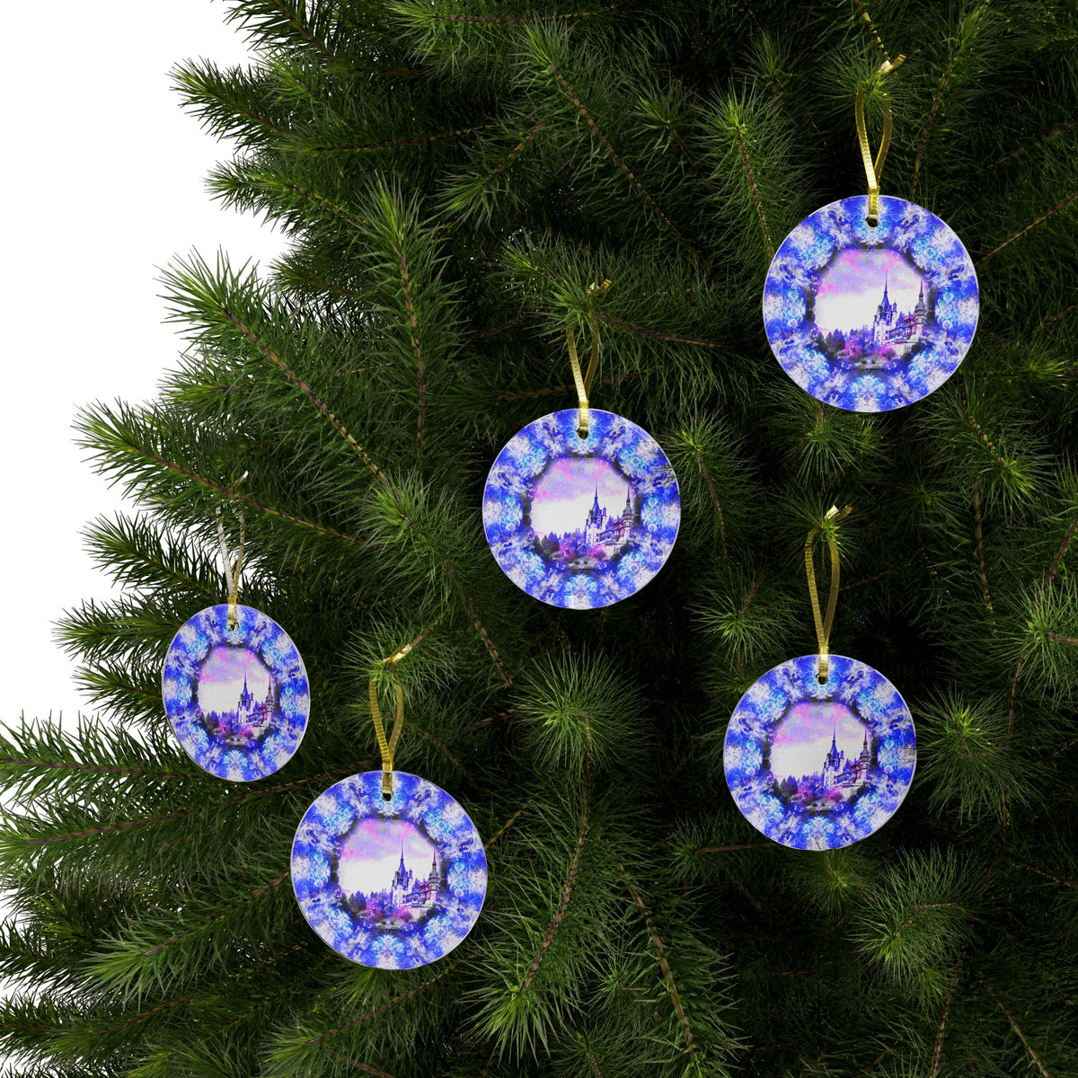 Katerina's I Will Come Again Dragoness Dreams Glass Ornaments