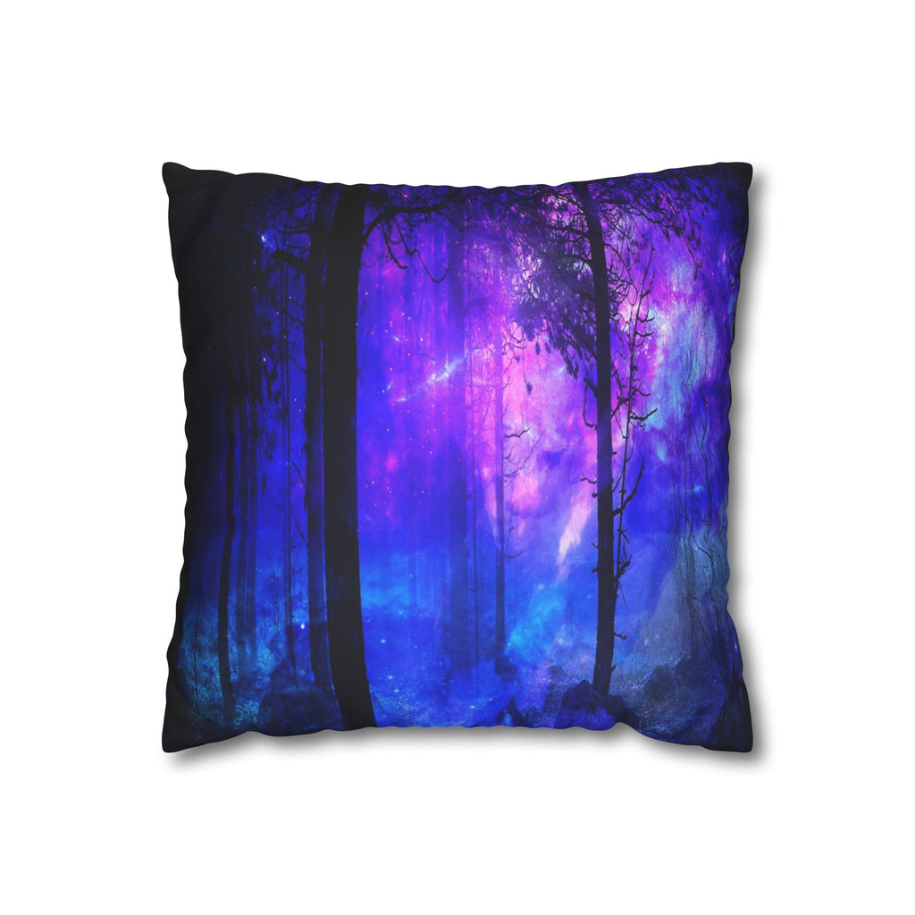 Creation's Heaven Mystic Night Dreams Faux Suede Square Pillow Case