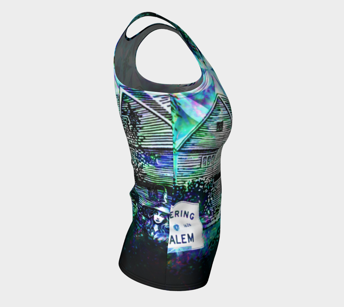 Katerina's Now and Forever Desires Salem Witch Meditations Fitted Tank Top
