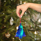 Lighted String Matanuska Dreams Wooden Ornaments