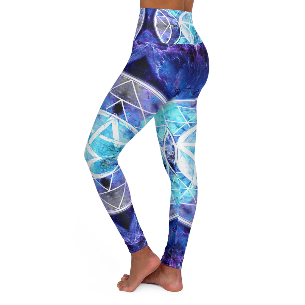 Amen Jin's Dragon's Gate Triple Goddess Meditations High Waisted Yoga Leggings