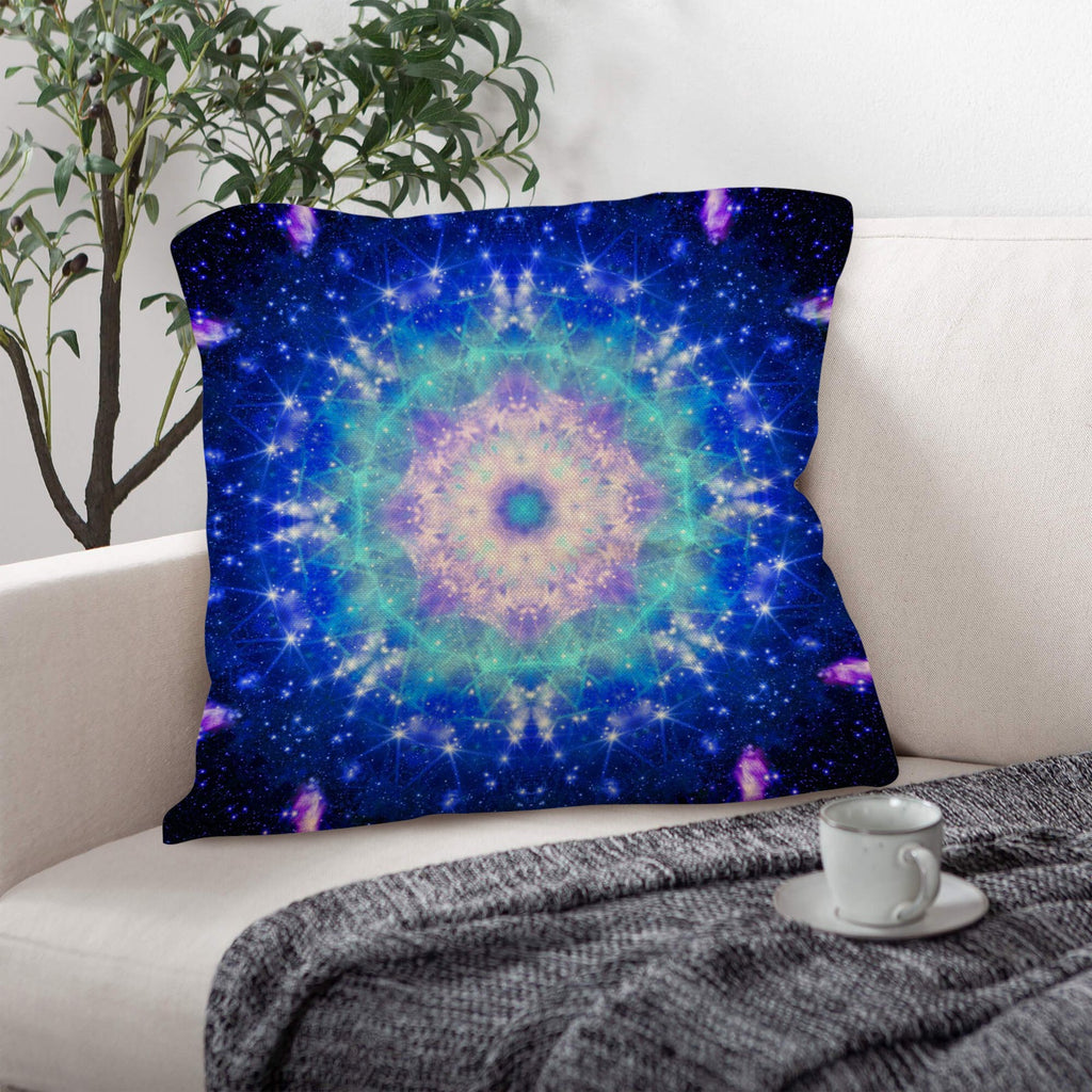 Amen Jin's Katerina's Eros & Psyche Desires Linen Throw Pillow 18" x 18" ( 1 Piece ) | Ships from USA
