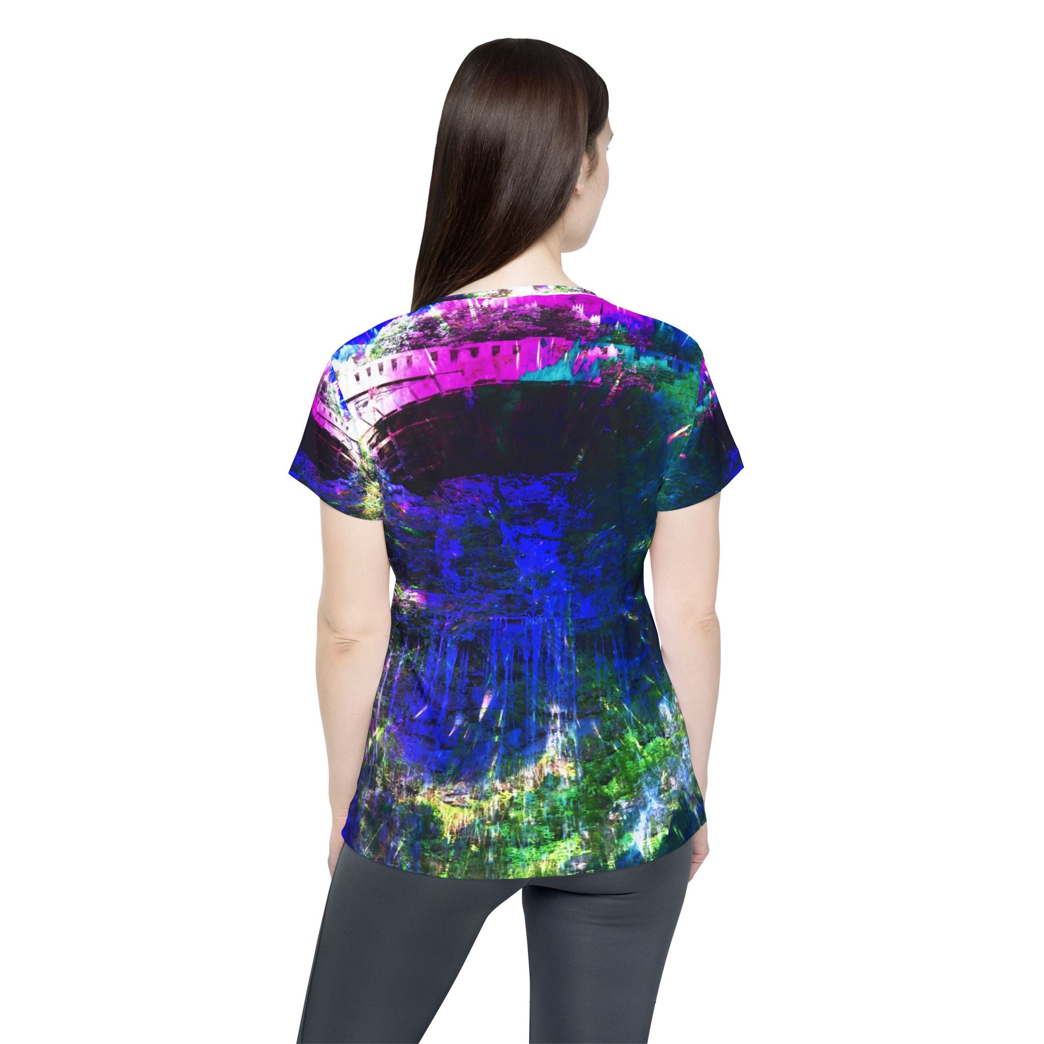 Creation’s Eathereal Falls Desires Women's Sports Jersey