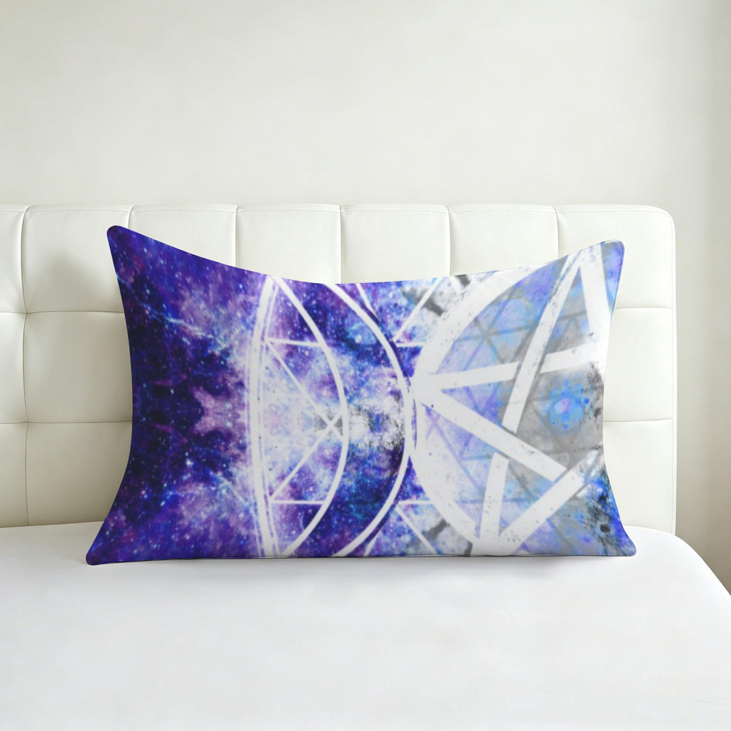 Amen Jin's Katerina's Dracularian Dragness Triple Goddess Meditations Pillow Case 36" x 20"  | Ships from USA