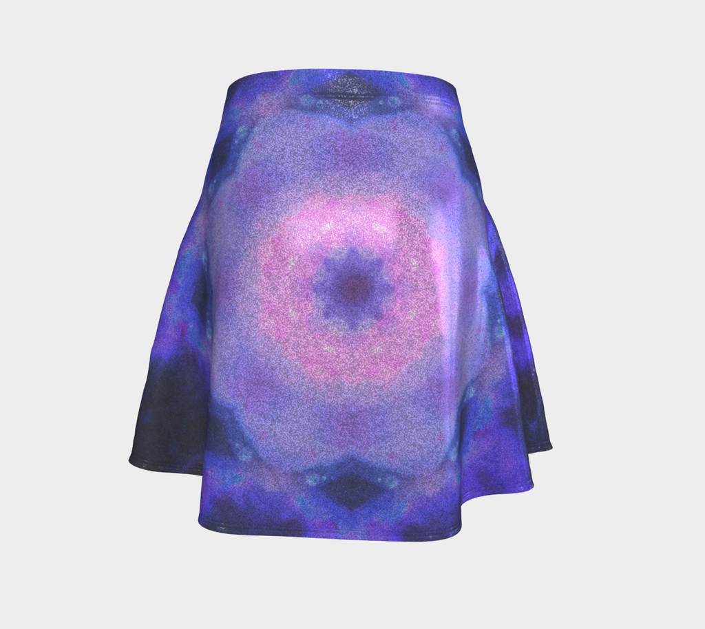 Amen Jin's Vibranium Desires Flared Skirt