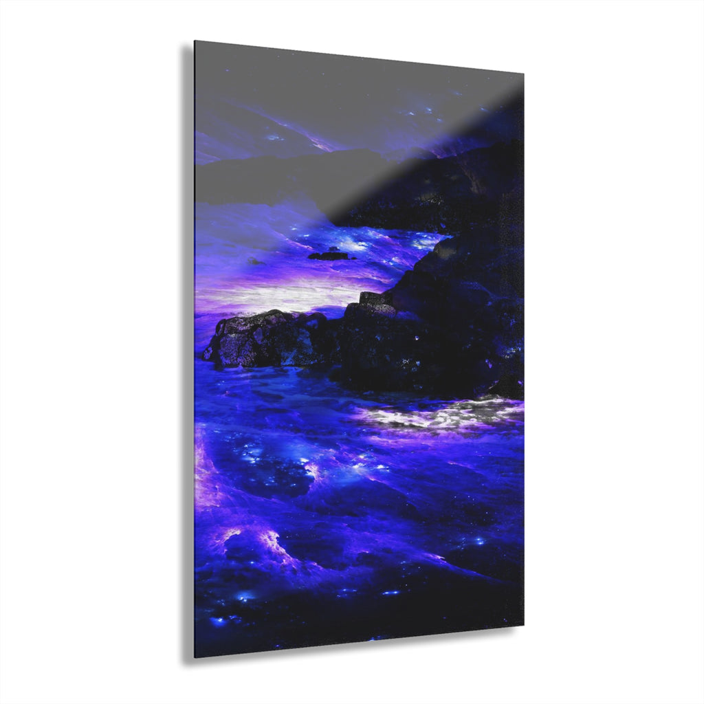 Amethyst Sapphire Indian Ocean Dreams Acrylic Prints (French Cleat)