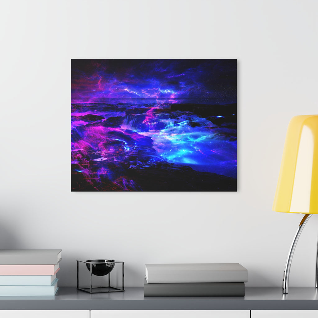 Amethyst Majical Sea Dreams Acrylic Prints (French Cleat Hanging)