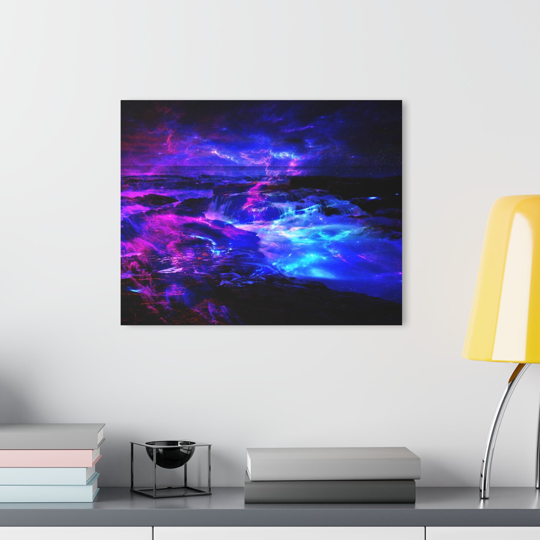 Amethyst Majical Sea Dreams Acrylic Prints (French Cleat Hanging)