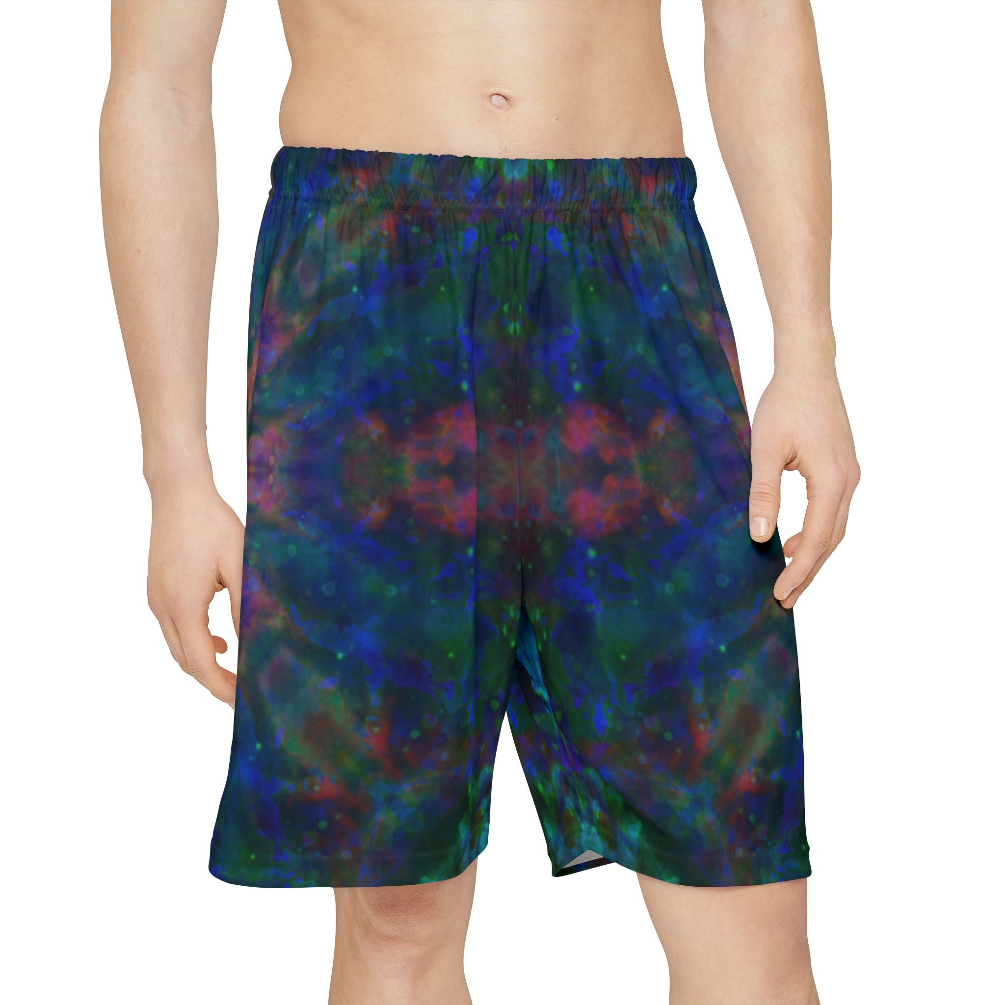 Spirited Marie Rainbow Universe Desires Desires  Men’s Sports Shorts