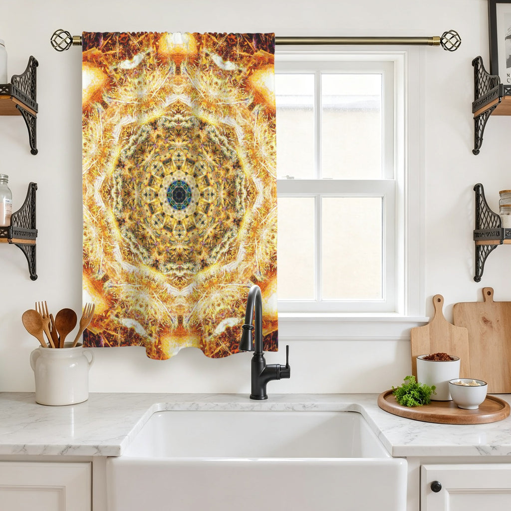 Katerina's Jupiter Desires Window Curtain 27.6" x 39.4" ( 1 Piece ) | Ships from USA