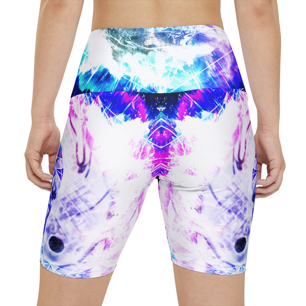 Creation's Koi Meditations Women's Workout Shorts