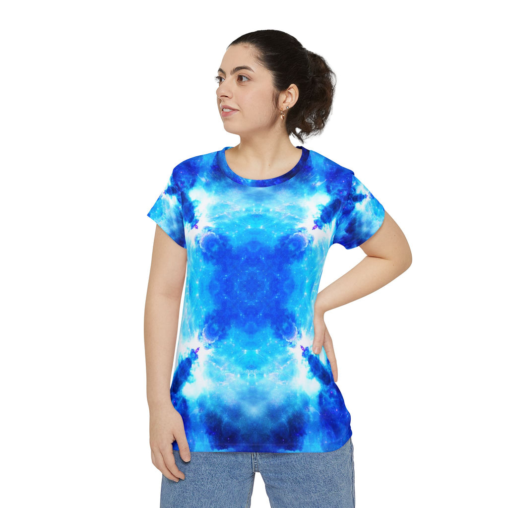 Amen Jin's Mandala of Dragon Fire Desires Women's Short Sleeve Shirt