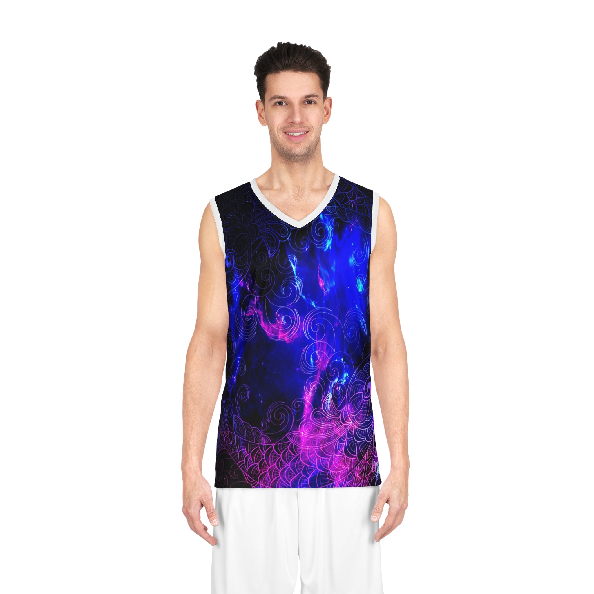 Amethyst Koi Dreams Basketball Jersey