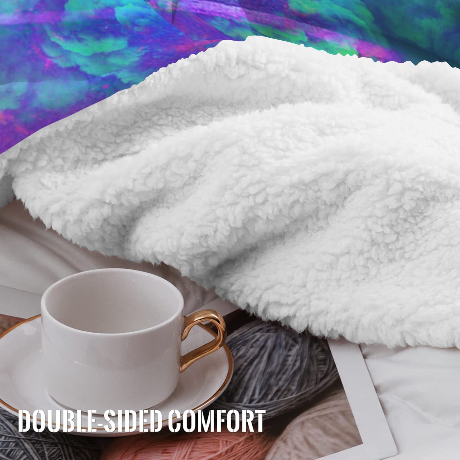 Katerina's Now & Forever Hocus Pocus Desires Sherpa Fleece Blanket 30" x 40" | Ships from USA