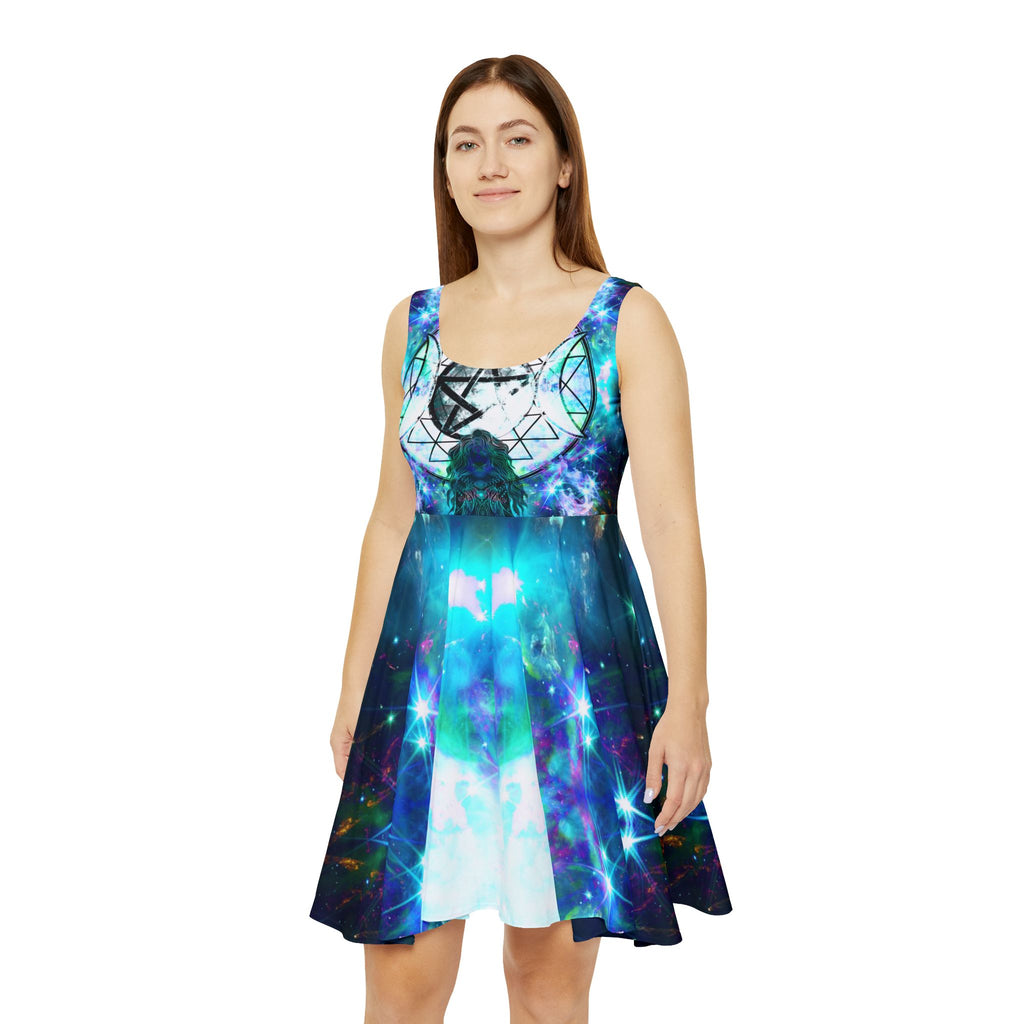 Katerina's Now and Forever Magickal Awakening Meditations Women's Skater Dress