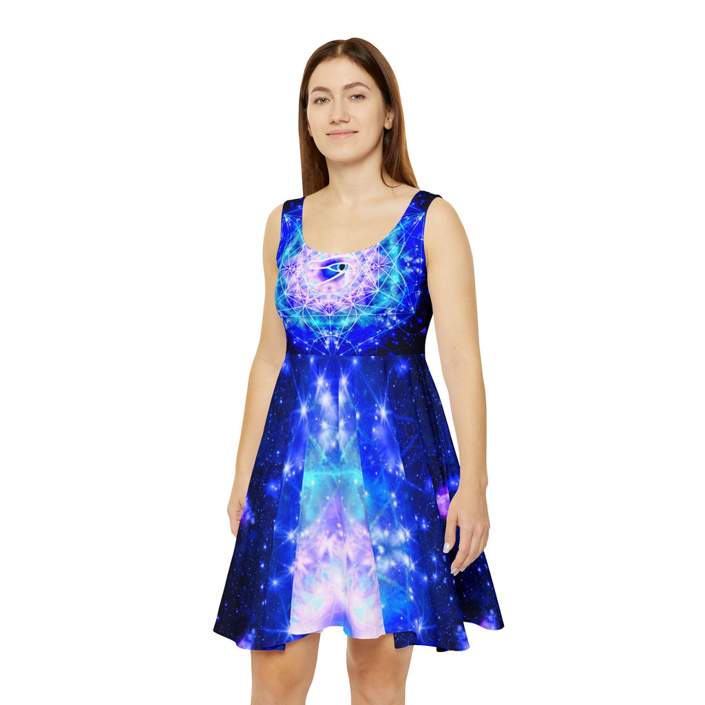 Amen Jin's Katerina's Eros & Psyche Illumination Meditations Women's Skater Dress