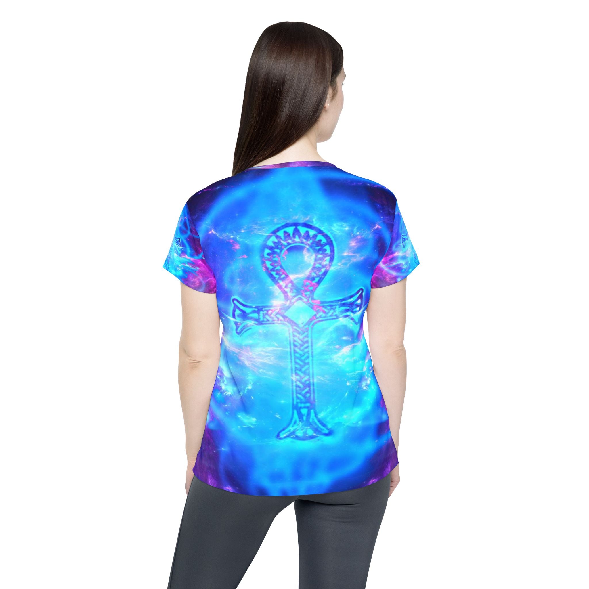 Amethyst Ankh Dreams Women's Sports Jersey