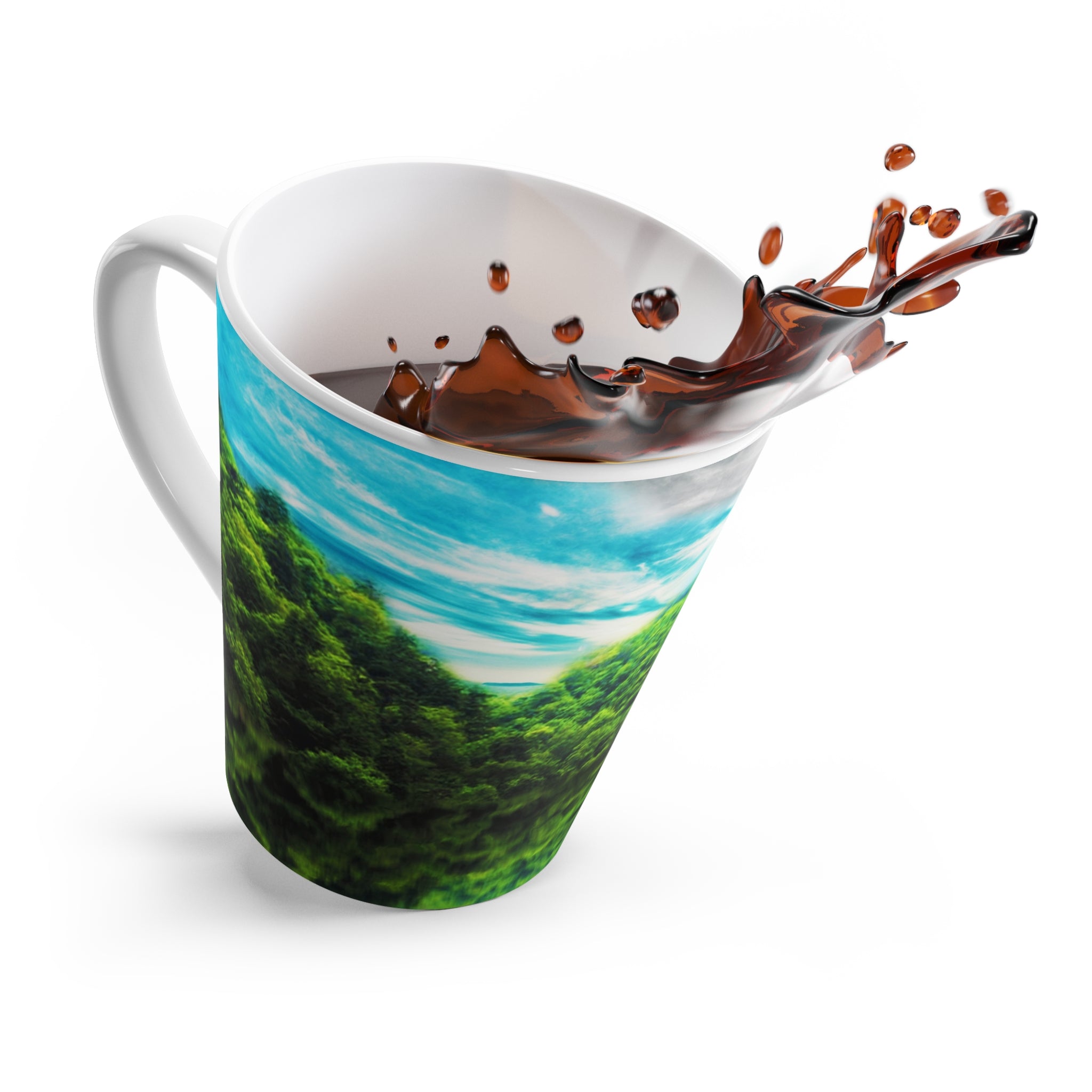 Abalone Lake Dreams Latte Mug