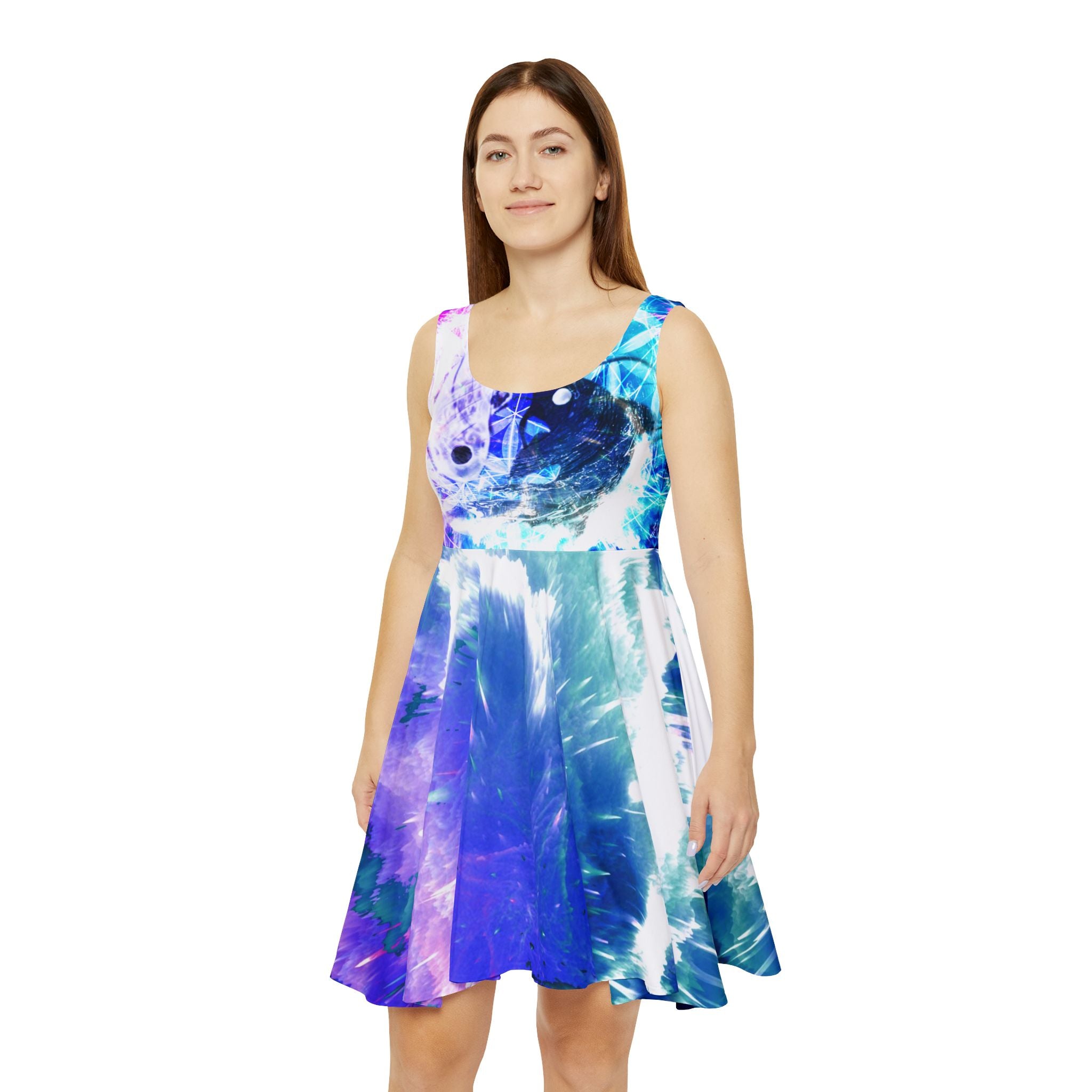 Creation's Koi Meditations Women's Skater Dress