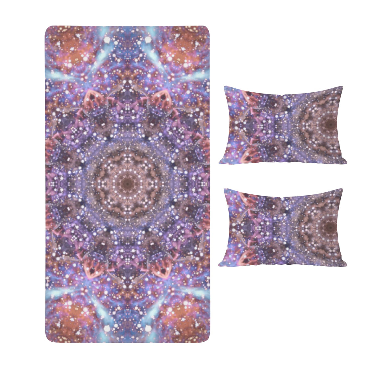 Katerina's Fiesta Desires Twin Bedding Set (Fitted Sheet + Pillowcases) | Ships from USA