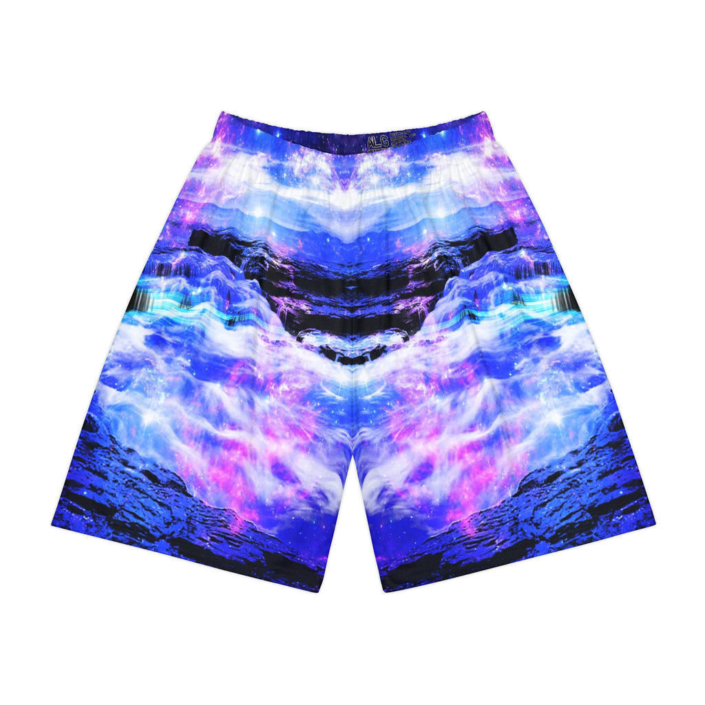 Iridescent Magickal Sea Dreams Men's Sports Shorts