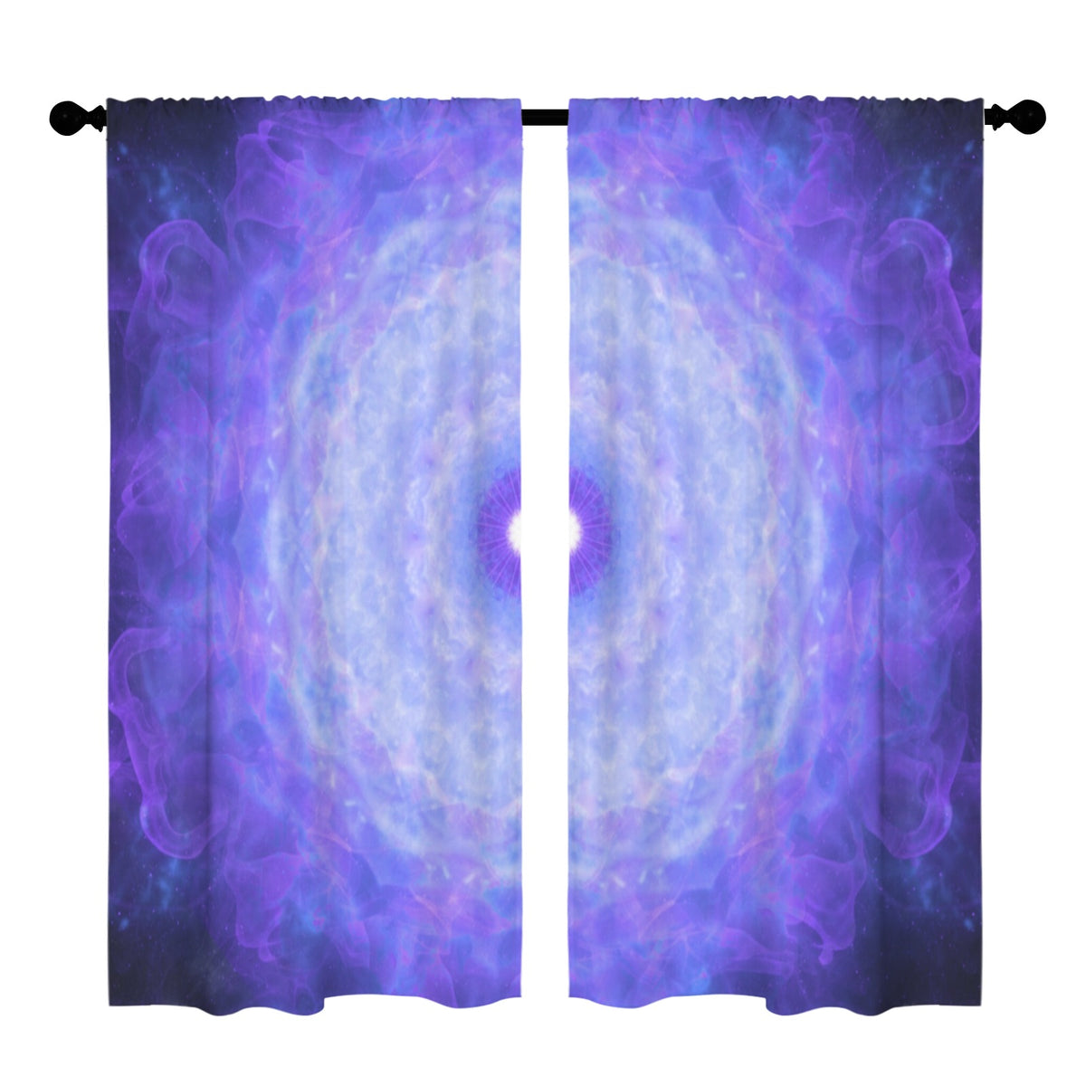 Katerina's Dragon Heart Desires Floor-To-Ceiling Curtain 52x84inch | Ships from USA