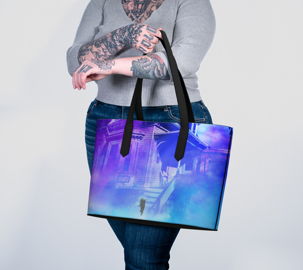 Amen Jin's Katerina's Eros & Psyche Desires Hocus Pocus Vegan Leather Tote Bag
