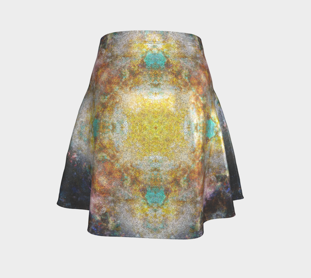 Amen Jin's Desires to Breathe Again Flare Skirt