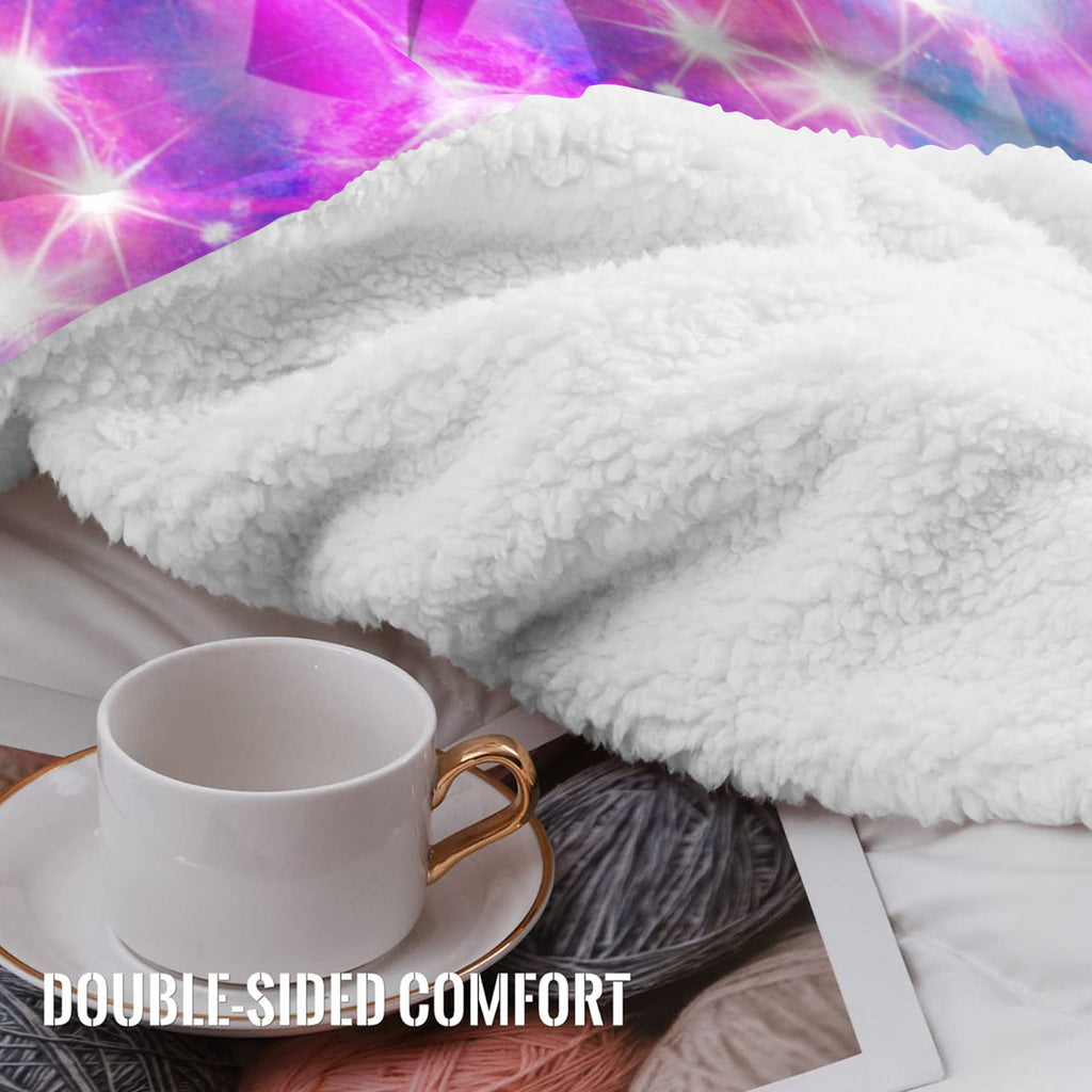 Katerina's Dreams of Angels Desires Sherpa Fleece Blanket 60" x 80" | Ships from USA