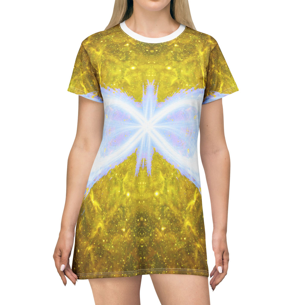 Katerina's Golden Moment Desires 2021 T-Shirt Dress