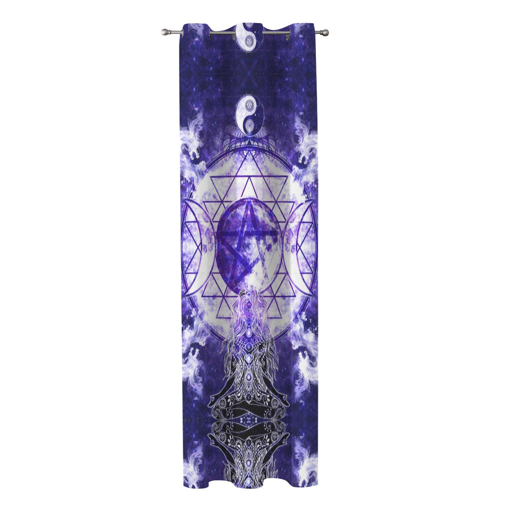 Katerina's Dragon's Eye Magickal Awakening Meditations Grommet Curtain 42" x 84" ( 1 Piece ) | Ships from USA